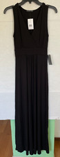 WEST KEI MAXI DRESS WOMENS SIZE XS XSMALL BLACK NEW