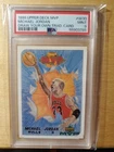 1999 Upper Deck MVP Michael Jordan Draw Your Own Card #w30 PSA 9