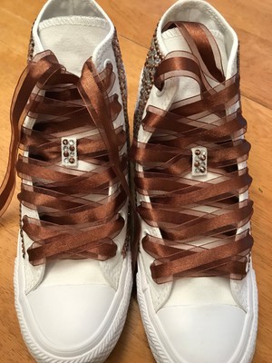 bling converse sneakers