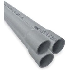 Electrical Conduit Schedule 40 Pipe 2 PCS X 5FT / PVC / 1-1/4 