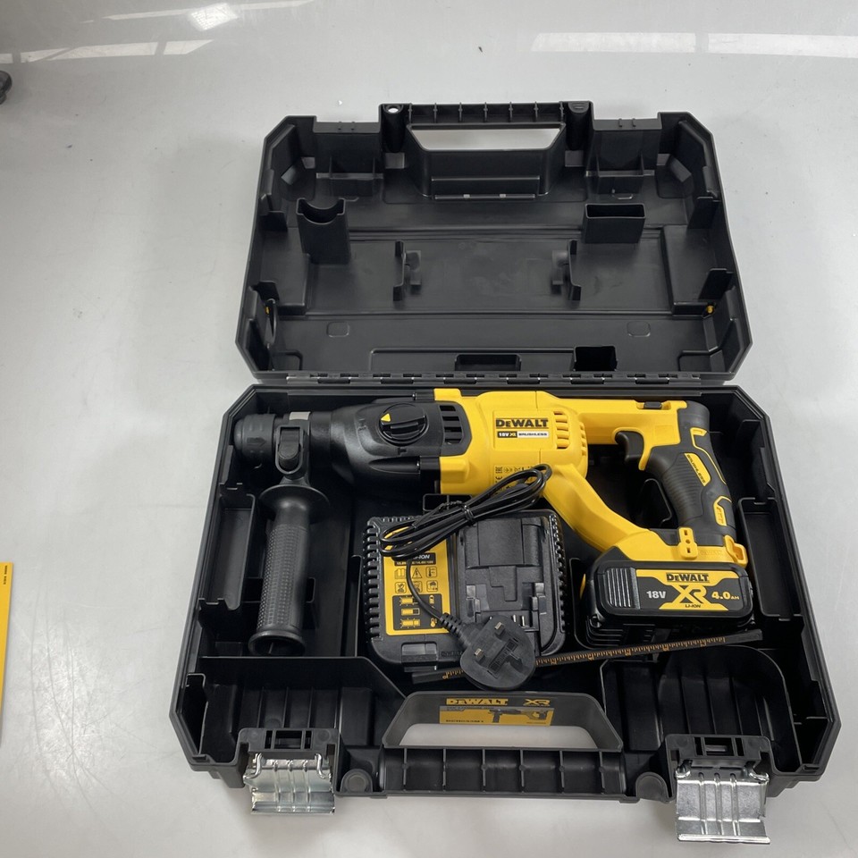 DEWALT 18V SDS Plus Rotary Hammer Drill Kit with Battery and Charger