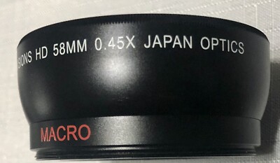 DIGITAL VISIONS 58MM 0.45X  JAPAN OPTICS MACRO