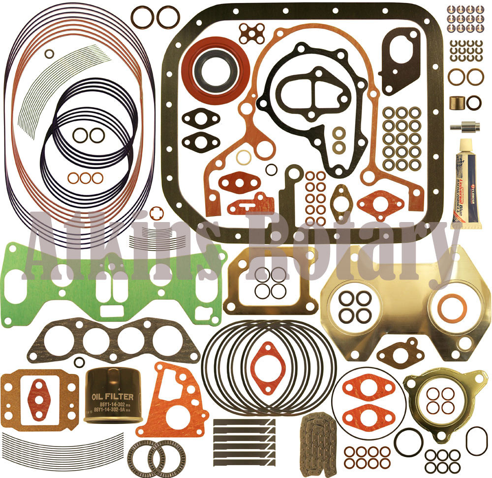 Mazda Rx7 Rx-7 Atkins Rotary Turbo Engine Master Rebuild Kit 1987