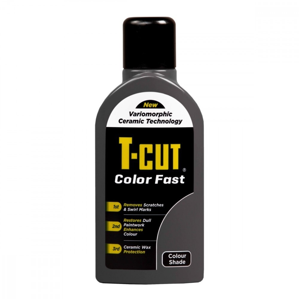 T Cut Color Fast Grey Polish Ceramic Scratch Remover Clean Shine Restore 500ml