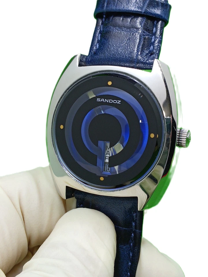 Reloj SANDOZ Automático 25 Joyas Día/Fecha Foto 3 de 4