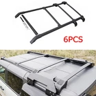 Roof Rack for 2021-2026 Ford Bronco Hard TOP 4Door Rooftop Cross Bars Kit Black