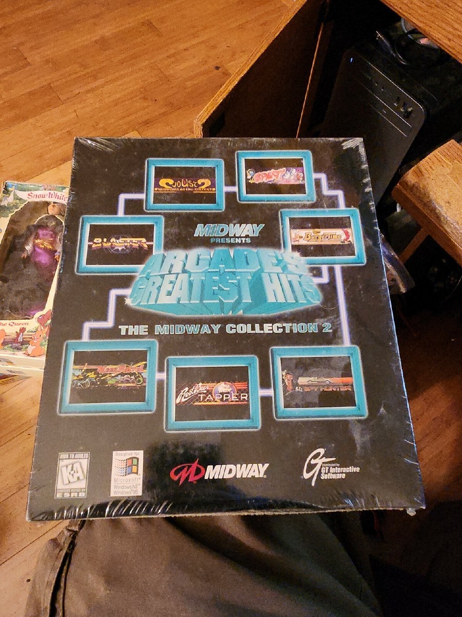 Arcade'S Greatest Hits The Midway Collection 2 PC New Sealed 1997