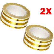 2x Golden Gap Sealing Tape Waterproof Self Adhesive Tile Sticker Caulk Strip HOT