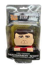 Tiki Tiki Totem Star Trek Chief Engineer Montgomery “Scotty” Scott Wooden Figure