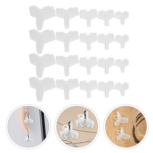 250 Pcs Hard Helmet Protector Anti Scratch Hook Cap Fishing Covers