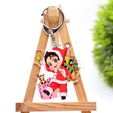 Demon Slayer Keychain Anime Keyring Christmas Kamado Tanjirou Pendant Gift 18