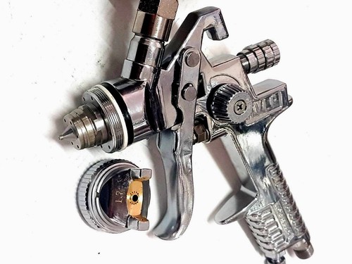 1000ML FEED HVLP COMPOSITE BODY AIR SPRAY PAINT GUN 1.7 - Bild 3 von 12
