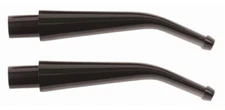 2 Black Bent Filter Bit Replacement Stem Missouri Meerschaum Corncob Pipe 5614-2
