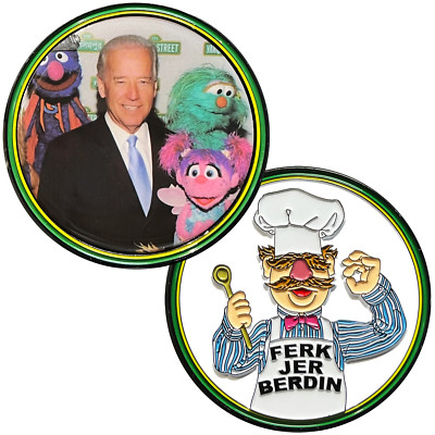 GL3-002 Let's Go Brandon Puppet Challenge Coin