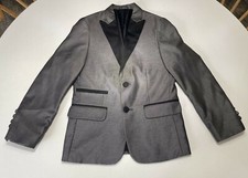 Boys Calvin Klein size 10 regular blazer top dress coat jacket