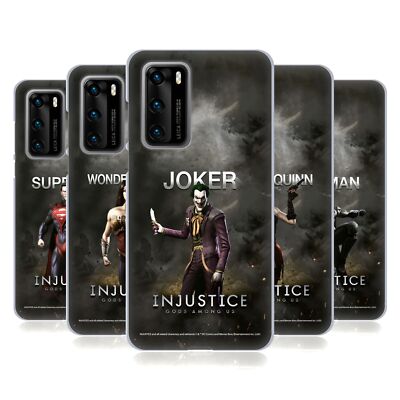 OFFICIAL INJUSTICE GODS AMONG US CHARACTERS SOFT GEL CASE FOR HUAWEI PHONES 4