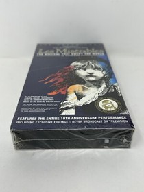 Les Miserables - The Dream Cast In Concert (VHS, 1995) - NEW & SEALED! J0