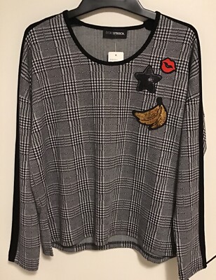 Women's top shirt sweater sweater by Doris Streich size 36 oversized   RRP  89