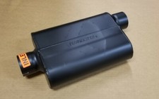 Flowmaster 943047 Super 44 Steel Muffler 3 Center Inlet Offset Outlet New Flowmaster 943047 Super 44 Steel Muffler 3 Center Inlet Offset Outlet New
