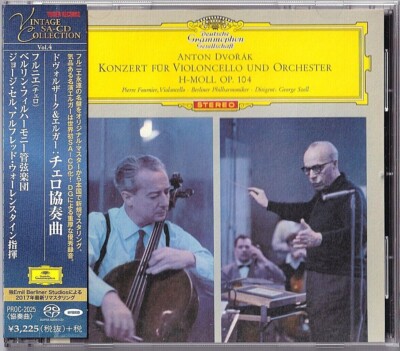 ESOTERIC SACD ELGAR、Stereo Sound Dvorak Pierre Fournier Dvorak & Elgar Cello Concertos SACD Hybrid Tower