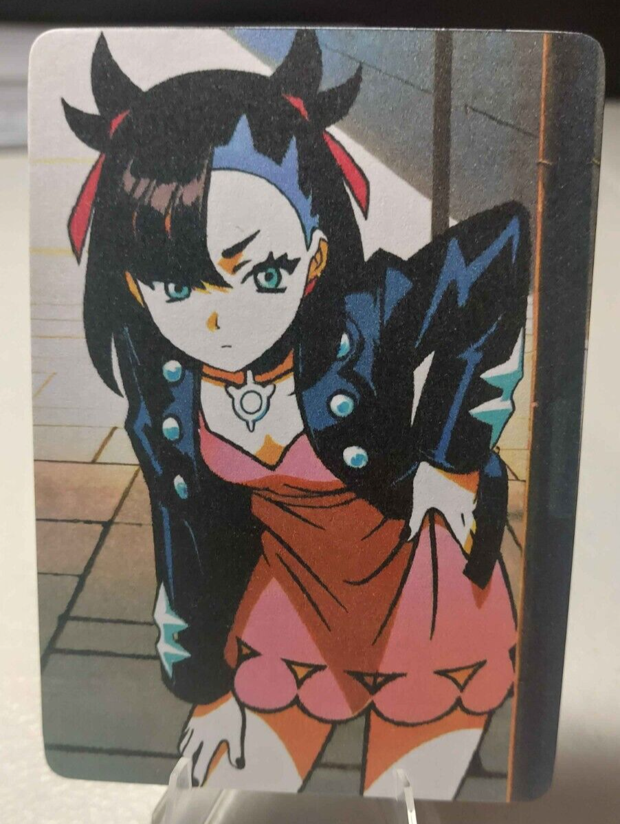 Marnie Full Art Goddess Story Pokemon Waifu Trading Card