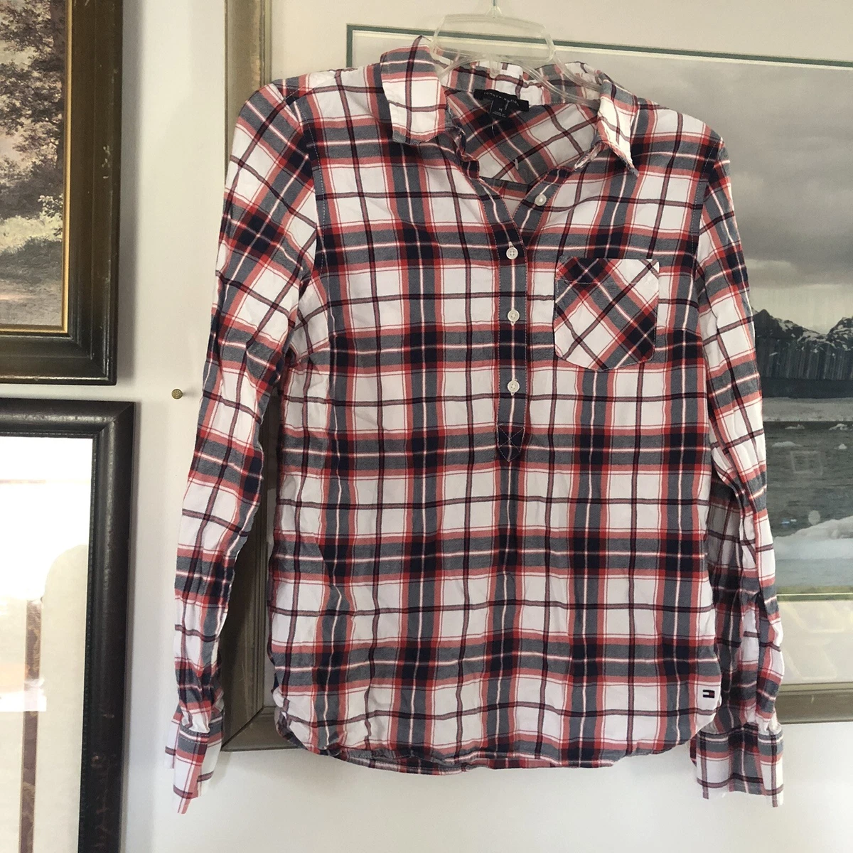 Tommy hilfiger top blouse womens