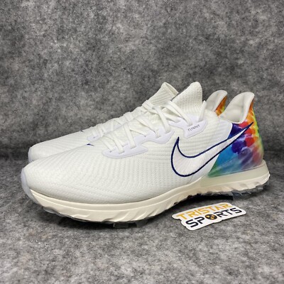 Nike ゴルフCT3732-100 Nike Air Zoom Infinity Tour Peace Love Tie Dye Golf Shoe