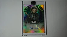Topps Star Wars Holocron Harley Durst as Moloch Auto #'d /25 A-HD