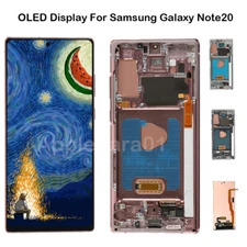 For Samsung Galaxy Note 20 4G N980 5G N981 OLED Display Touch Screen Assembly