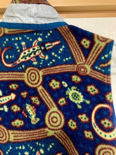 Super RARE 90s Patagonia Synchilla Bluegrass Crocodile Kids14 Weste Herren Damen - Bild 6 von 13