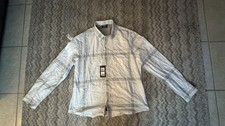 Dkny Gray And White Dress Shirt