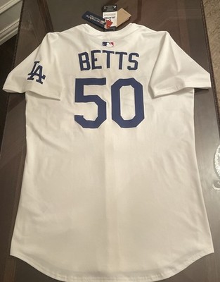 2025 Mookie Betts #50 Los Angeles Dodgers LA Nike Authentic On