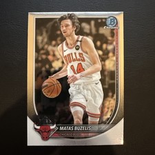 2025-26 Bowman Basketball CHROME BCV-73 Matas Buzelis, Chicago Bulls