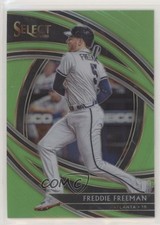 2020 Panini Select Premier Neon Green Prizm 94/99 Freddie Freeman #179 02v3