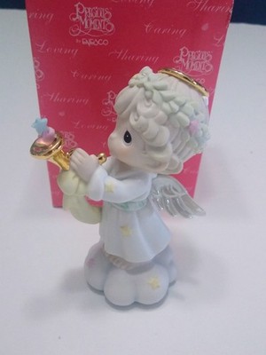 Precious Moments 117794 ''Simple Joys Put A Song In Your Heart'' 2004 Porcelain