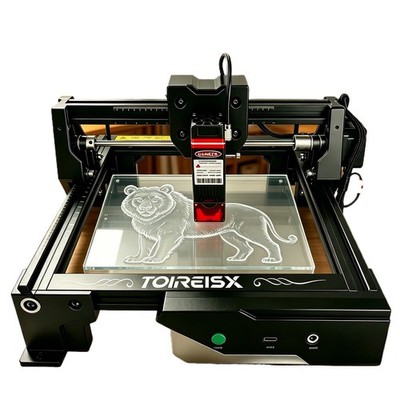 TOIREISX 3.5W CNC Laser Spot Engraving Machines 10000mm/min Speed 150x150mm