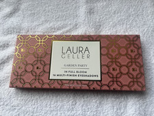 LAURA GELLER~GARDEN PARTY ~ 16~MULTI-FINISH EYESHADOWS PALETTE- NEW - FREE P&P
