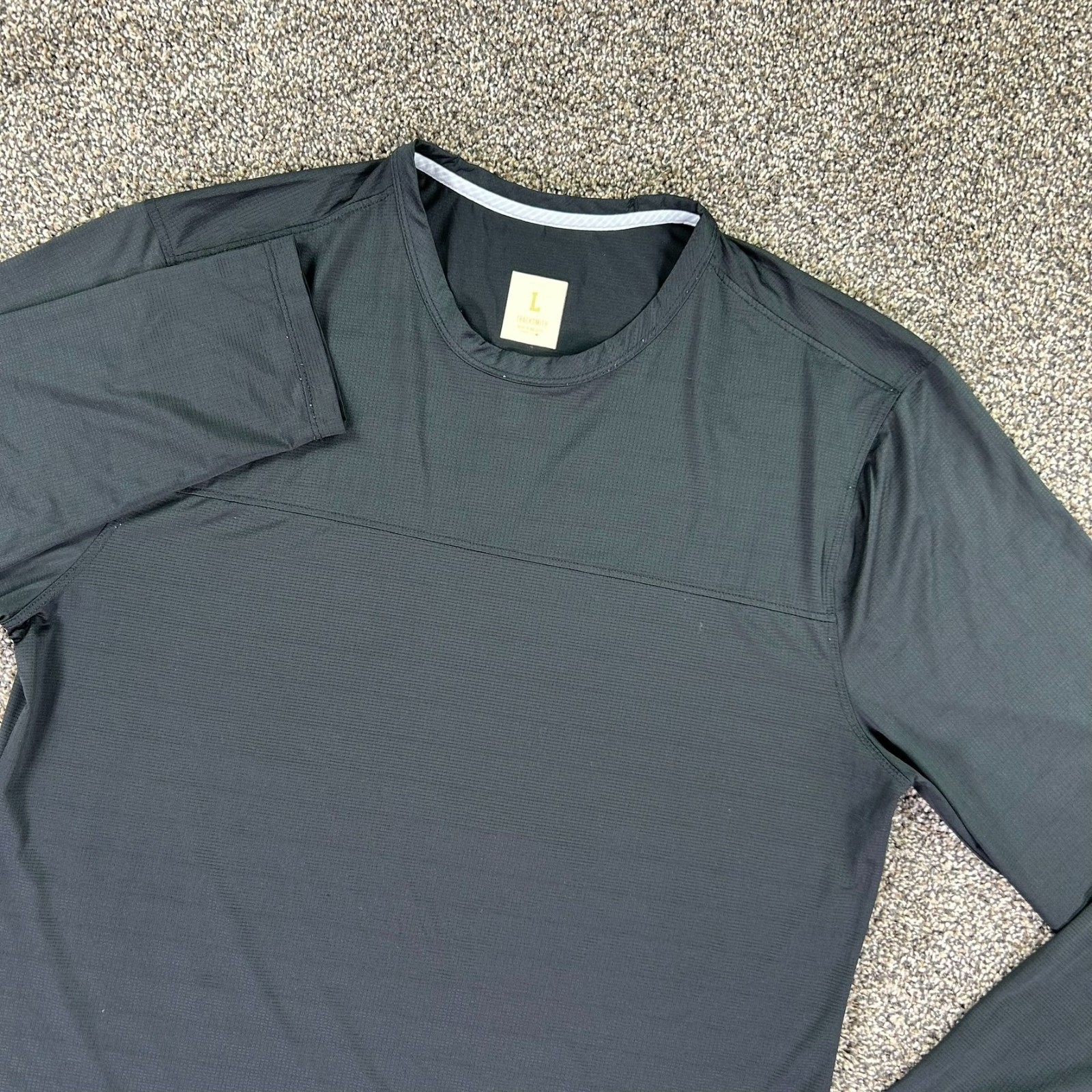 Tracksmith Mens Large Performance Long Sleeve Run… - image 1