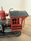 Vintage Locomotive Steam Engine Train Decorative Metal Steam Punk Style Read — photo 5
