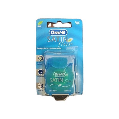 Oral-B SATINfloss Mint 55 yard - Old Style Pack 1 Satin Floss New