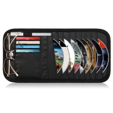 Dntorx Cd Visor Holder For Car Multifunctional Dvd Cd Case