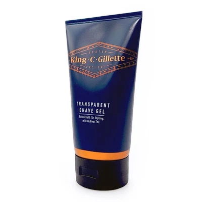 (26,67 EUR/l) Gillette King C Gel da Barba Trasparente con Olio di Argan Rasatura 150 ml