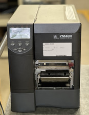 Zebra ZM400 Thermal Transfer Label Printer-No Power Adapter