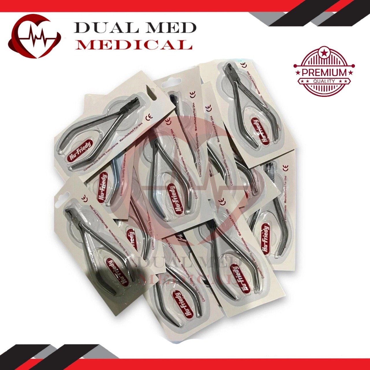 15X HU FRIEDY Universal Cut & Hold Distal End Cutter Pliers Long Handle 678-101L