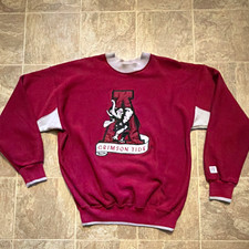 Vintage Alabama Crimson Tide Crewneck Sweatshirt The Game Red Gray Men  s XL HTF