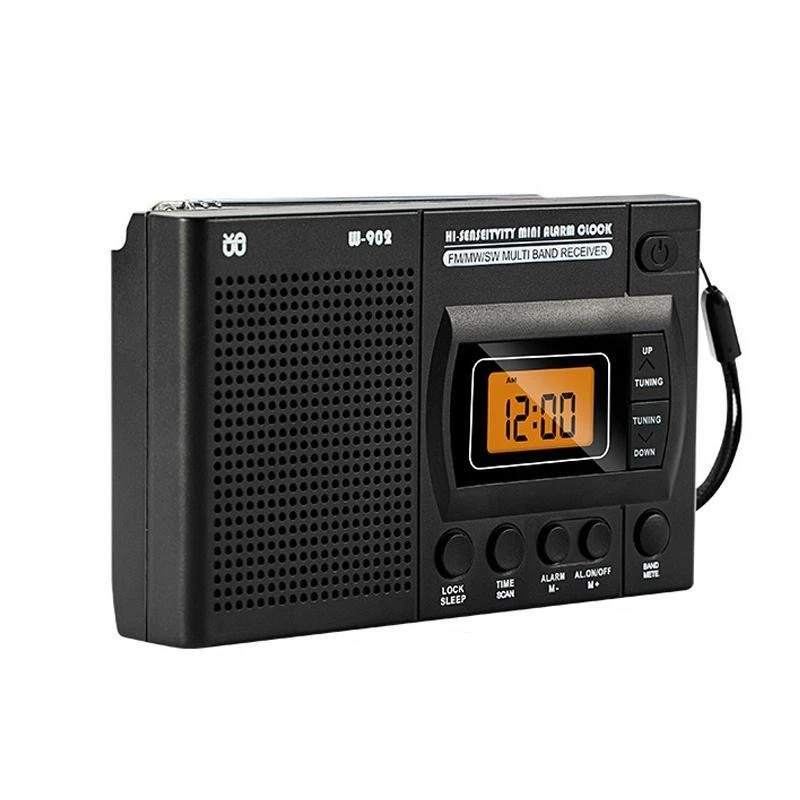 Radio portatile Sony ICF-P36 orologio LCD FM AM SW UE nero