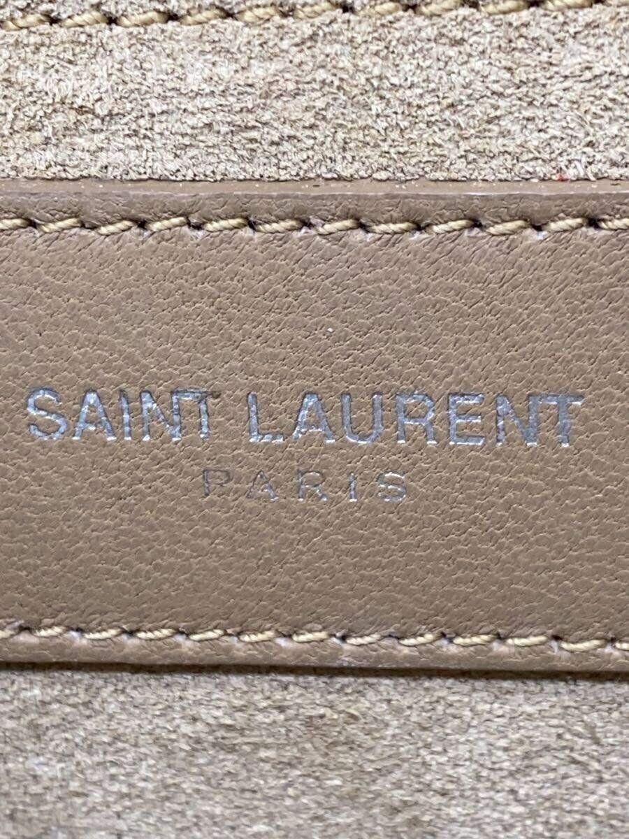 Borsa pochette SAINT LAURENT pelle oro tinta unita 314527 527412 ※ sensazione di utilizzo Usata