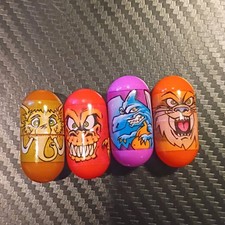 Mighty Beanz Mammoth T-Rex Pterosaur Sabretooth Dinosaurs 2004 Ages 5-11