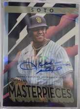 2022 BOWMAN'S BEST JUAN SOTO BOWMAN MASTERPIECES AUTO REFRACTOR /99 BM-2