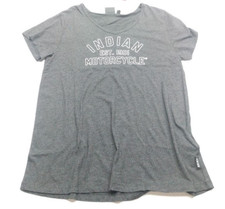 2024 Polaris Indian Women's Black Marl Est. 1901 Tee Shirt L #286291206